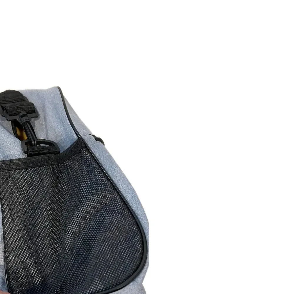Puma Training Black Gray Duffel Bag 18